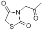 3-(2-OXOPROPYL)THIAZOLIDINE-2,4-DIONE Structure