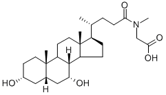 sarcochenodeoxycholic acid 구조식 이미지