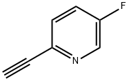 2-에티닐-5-플루오로피리딘 구조식 이미지