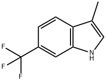 6-(TRIFLUOROMETHYL)-3-METHYLINDOLE Structure