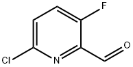 2-ХЛОР-5-Фтор-6-формилпиридин структурированное изображение