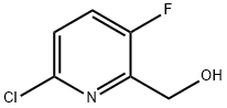 6-Chloro-3-fluoro-2-(hydroxymethyl)pyridine Structure