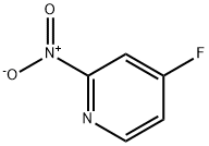 4-FLUORO-2-NITROPYRIDINE 구조식 이미지