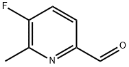 3-FLUORO-6-FORMYL-2-PICOLINE 구조식 이미지