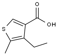 4-ETHYL-5-METHYLTHIOPHENE-3-CARBOXYLIC ACID Structure