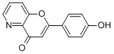 2-(4-하이드록시-페닐)-피라노[3,2-B]피리딘-4-온 구조식 이미지