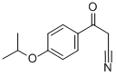 4-ISOPROPOXYBENZOYLACETONITRILE Structure