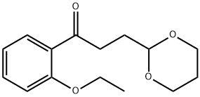 3-(1,3-DIOXAN-2-YL)-2'-에톡시프로피오페논 구조식 이미지