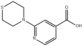 2-THIOMORPHOLINOISONICOTINIC ACID Structure