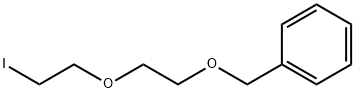 2-(2-Iodoethoxy)ethoxymethylbenzene 구조식 이미지