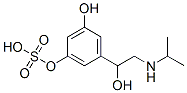 1-hydroxy-3-[1-hydroxy-2-(propan-2-ylamino)ethyl]-5-sulfooxy-benzene Structure