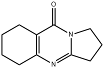 2,3,5,6,7,8-헥사하이드로피롤로[2,1-b]퀴나졸린-9(1H)-온 구조식 이미지