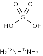 HYDRAZINE SULFATE (15N2) Structure