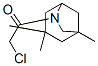 6-Azabicyclo[3.2.1]octane, 6-(chloroacetyl)-1,3,3-trimethyl- (9CI) 구조식 이미지