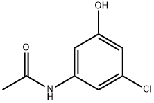 Acetamide,  N-(3-chloro-5-hydroxyphenyl)- 구조식 이미지