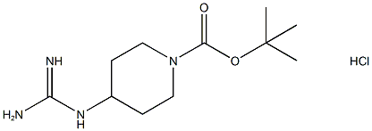 4-[(아미노이미노메틸)아미노]-1-피페리딘카르복시산1,1-디메틸에틸에스테르모노히드로클로라이드 구조식 이미지
