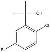 2-(5-bromo-2-chlorophenyl)propan-2-ol Structure