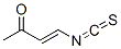 Isothiocyanic acid, 3-oxo-1-butenyl ester (7CI) Structure