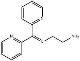 N-[Bis(pyridin-2-yl)methylene]-1,2-ethanediamine Structure