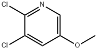2,3-DICHLORO-5-METHOXYPYRIDINE Structure