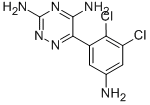 6-(5-amino-2,3-dichlorophenyl)-1,2,4-triazine-3,5-diamine Structure