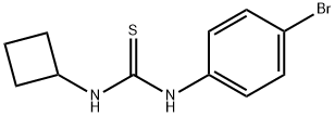 1-(4-Bromophenyl)-3-cyclobutyl-thiourea Structure