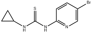 1-(5-Bromopyridin-2-yl)-3-cyclopropyl-thiourea Structure