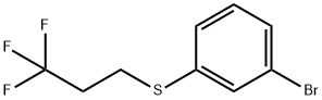 1-Bromo-3-(3,3,3-trifluoro-propylsulfanyl)-benzene Structure