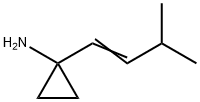 (E)-1-(3-메틸부트-1-에닐)시클로프로판아민 구조식 이미지