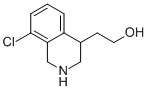 2-(8-Chloro-1,2,3,4-tetrahydroisoquinolin-4-yl)ethanol Structure