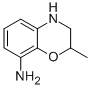 2-Methyl-3,4-dihydro-2H-benzo[1,4]oxazin-8-ylamine Structure
