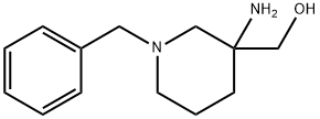 (3-Amino-1-benzylpiperidin-3-yl)methanol Structure