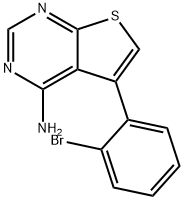 5-(2-BROMOPHENYL)THIENO[2,3-D]PYRIMIDIN-4-AMINE Structure