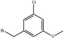 1-(Bromomethyl)-3-chloro-5-methoxybenzene Structure