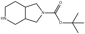 Octahydro-pyrrolo[3,4-c]pyridine-2-carboxylic acid tert-butyl ester Structure