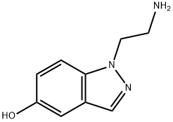 1-(2-Amino-ethyl)-1H-indazol-5-ol Structure