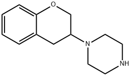 1-CHROMAN-3-YL-PIPERAZINE 구조식 이미지