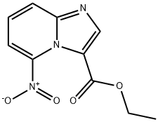 5-NITRO-IMIDAZO[1,2-A]PYRIDINE-3-CARBOXYLIC ACID ETHYL ESTER Structure