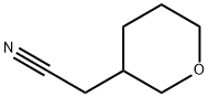 2-(테트라히드로-2H-피란-3-일)아세토니트릴 구조식 이미지