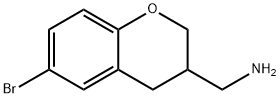 (6-BROMO-CHROMAN-3-YL)-메틸아민 구조식 이미지