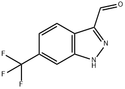 6-TRIFLUOROMETHYL-1H-INDAZOLE-3-CARBALDEHYDE Structure