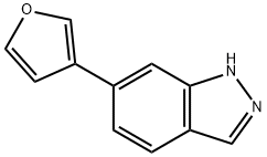 6-FURAN-3-YL-1H-INDAZOLE Structure