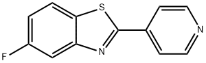 5-FLUORO-2-(PYRIDIN-4-YL)BENZO[D]THIAZOLE Structure