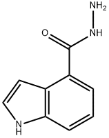 1H-INDOLE-4-CARBOXYLIC ACID HYDRAZIDE Structure