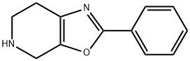 2-PHENYL-4,5,6,7-TETRAHYDRO-OXAZOLO[5,4-C]PYRIDINE 구조식 이미지