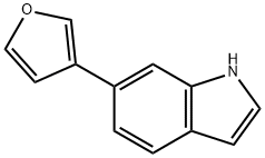 6-FURAN-3-YL-1H-INDOLE Structure