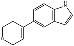 5-(3,6-DIHYDRO-2H-PYRAN-4-YL)-1H-INDOLE Structure