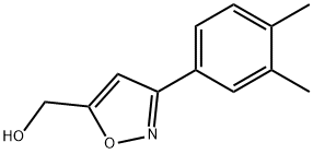 [3-(3,4-DIMETHYL-PHENYL)-ISOXAZOL-5-YL]-METHANOL Structure