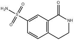 1-OXO-1,2,3,4-TETRAHYDRO-ISOQUINOLINE-7-SULFONICACID아미드 구조식 이미지