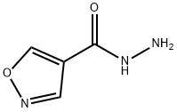 4-Isoxazolecarboxylicacid,hydrazide(9CI) 구조식 이미지